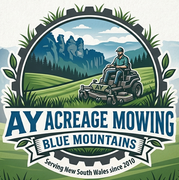 AY Blue Mountains Acreage Mowing logo